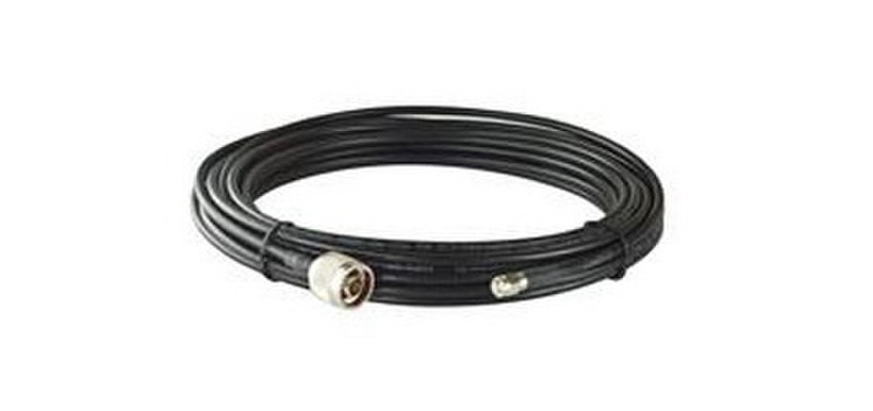 Moxa A-CRF-RMNM-L1-600 6m N-type RP-SMA Black coaxial cable