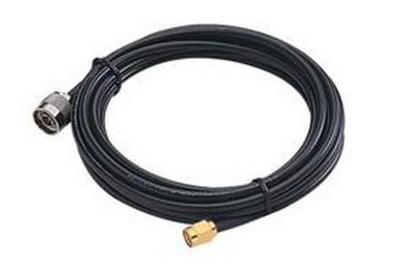 Moxa CRF-SMA(M)/N(M)-300 3m N-type RP-SMA Black coaxial cable