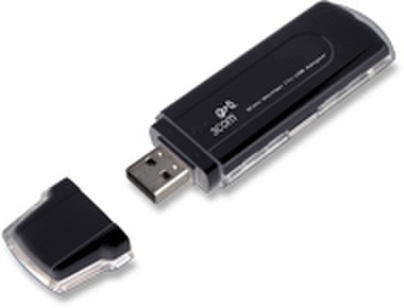 3com Wireless 11n USB Adapter USB 2400Mbit/s Netzwerkkarte