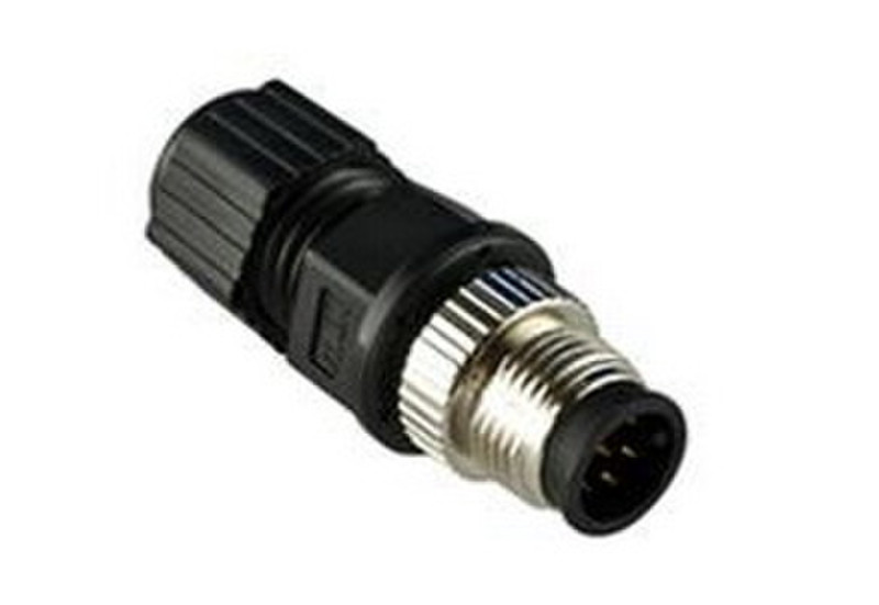 Moxa M12A-8PMM-IP68 M12 Black,Silver wire connector