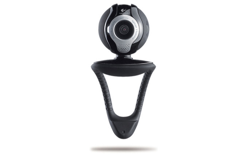 Logitech QuickCam S7500 WebCam 1280 x 960пикселей USB 2.0 Черный, Cеребряный вебкамера