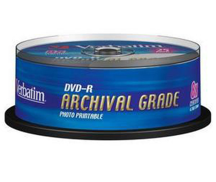 Verbatim DVD-R Archival Grade, 25pk 4.7ГБ DVD-R 25шт