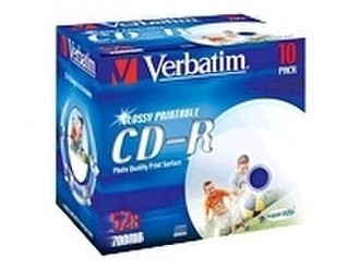 Verbatim CD-R 700MB 52x SupAZO 10pk Wide glossy CD-R 700MB 10pc(s)