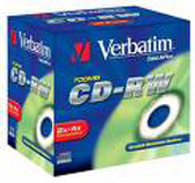 Verbatim CD-RW, 700 MB, 2x-4x, JC 10pk CD-RW 700MB 10pc(s)