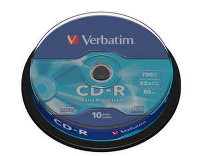 Verbatim CD-R Extra Protection, 10pk CD-R 700MB 10pc(s)