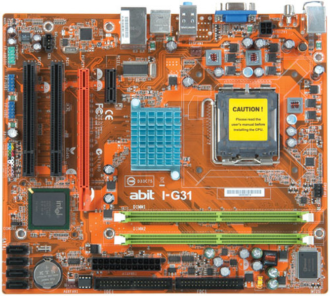 abit I-G31 Socket T (LGA 775) Micro ATX motherboard