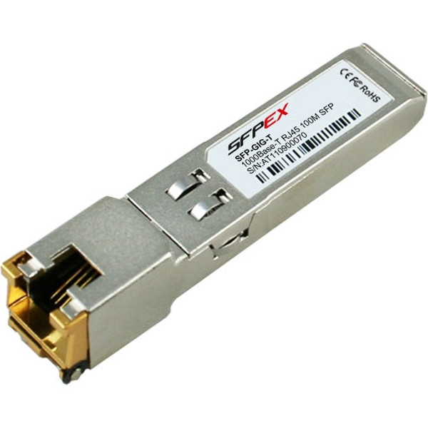 Alcatel-Lucent SFP-GIG-T SFP 1000Мбит/с Медный network transceiver module