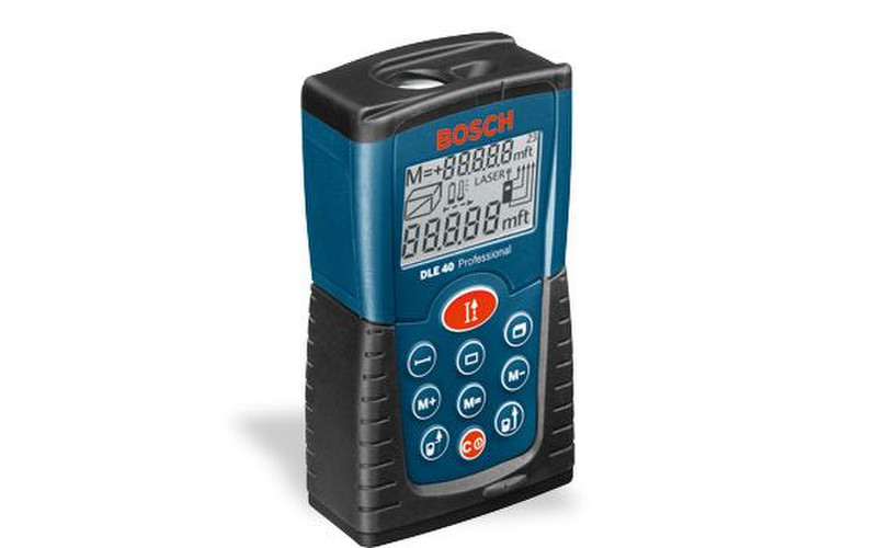 Bosch DLE 40 Professional Laser-Distanzmessgerät 40m Schwarz, Blau
