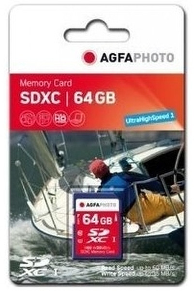 AgfaPhoto 64GB SDXC 64GB SDXC Class 10 memory card