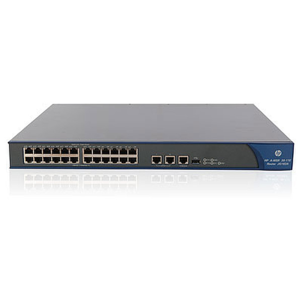 Hewlett Packard Enterprise MSR30-11E Gigabit Ethernet Черный 3G