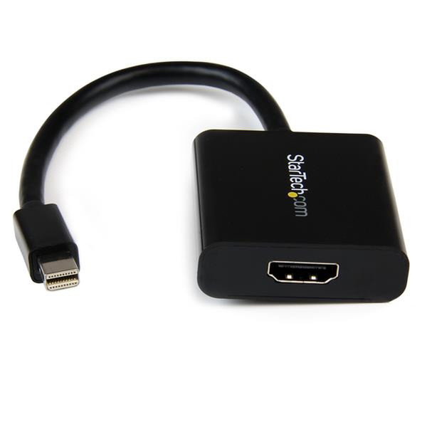 StarTech.com Mini DisplayPort to HDMI Active Video and Audio Adapter Converter - Mini DP to HDMI - 1920x1200