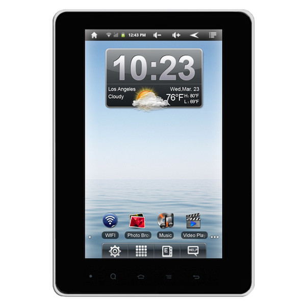E-FUN Nextbook Premium7 7Zoll Touchscreen 4GB WLAN Schwarz eBook-Reader