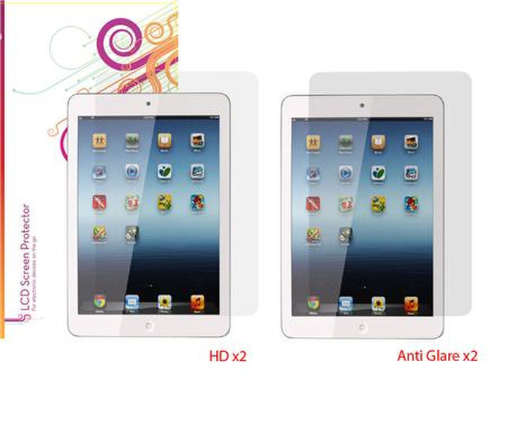 Roocase 4-Pcs x2 Anti-Glare Matte and x2 HD Clear Screen Protectors Apple iPad Mini 4шт