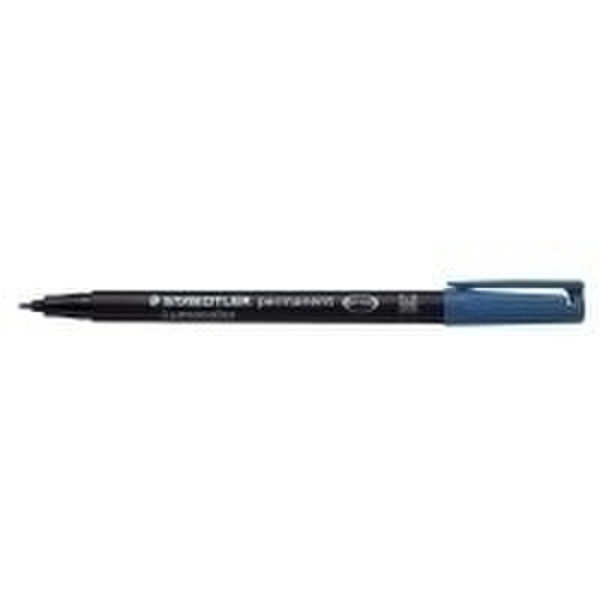 Staedtler 317-3 Пулевидный наконечник Синий 10шт перманентная маркер