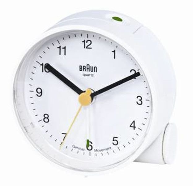 Braun BNC 001 Quartz table clock round White