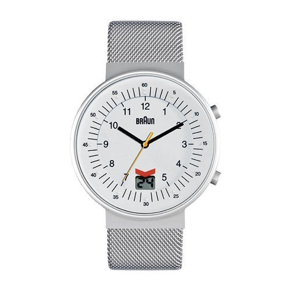 Braun BN 0087 Armbanduhr Männlich Quarz Weiß