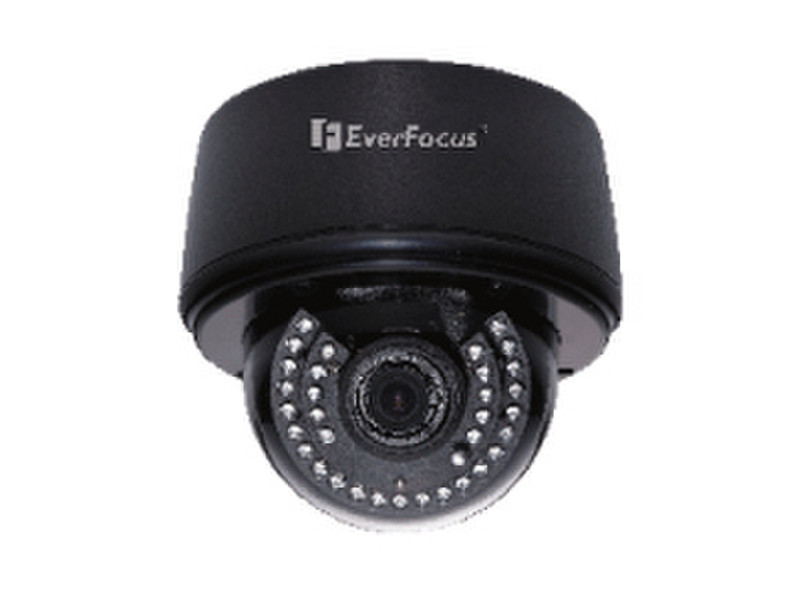 EverFocus EDN3160 IP security camera Innenraum Kuppel Schwarz Sicherheitskamera