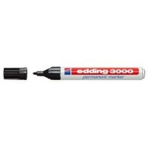 Edding 3000 Permanent Marker Black перманентная маркер