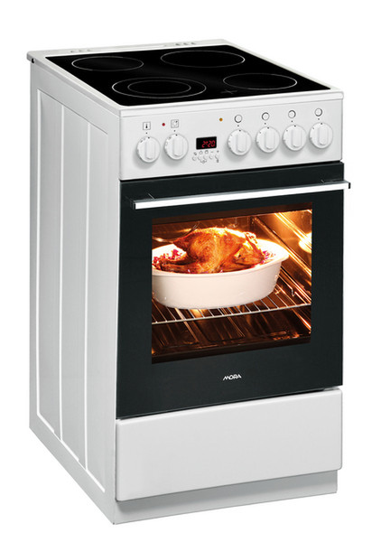 Mora CS 937 MW Freestanding Electric hob A White