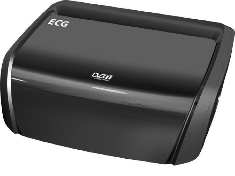 ECG DVT 860 Кабель Черный приставка для телевизора