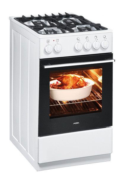 Mora KS 856 MW1 Freistehend Gas hob A Weiß