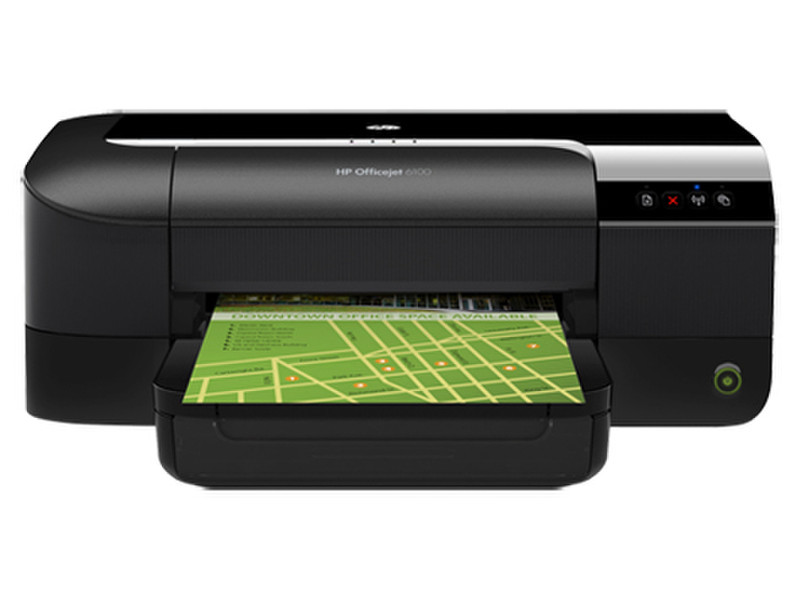 HP Officejet 6100 ePrinter - H611a Цвет 4800 x 1200dpi A4 Wi-Fi Черный струйный принтер