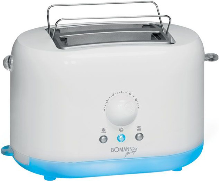 Bomann TA 1553 CB 2slice(s) 870W White