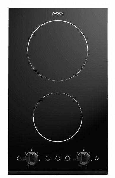 Mora VDSK 300 FF Eingebaut Ceramic hob Schwarz