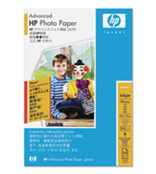 HP Advanced Glossy Photo Paper-20 sht/10 x 15 cm plus tab Druckerpapier