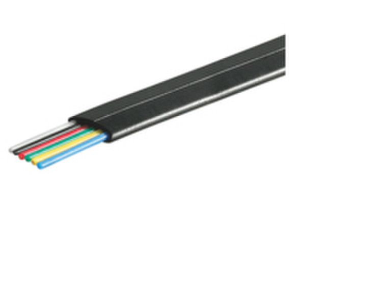 Microconnect MPK100-6B 100м Черный телефонный кабель