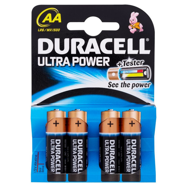 Duracell 4 LR6 1.5V