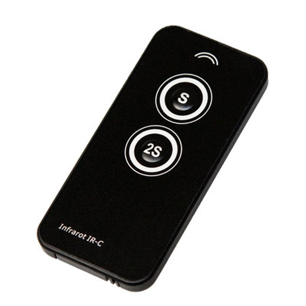 Delamax 661100 IR Wireless press buttons Black remote control