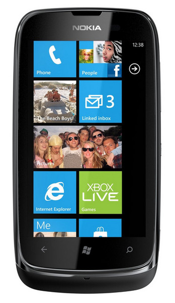 TIM Lumia 610 8ГБ Черный