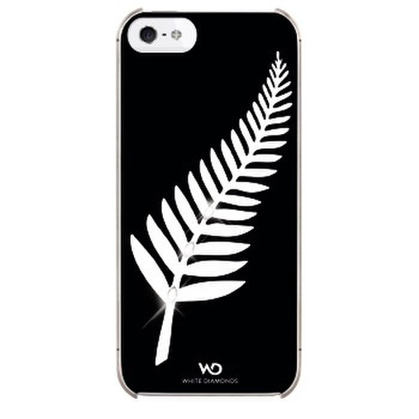 Hama Silver Fern iPhone 5 Apple iPhone 5 Черный, Cеребряный, Белый лицевая панель для мобильного телефона