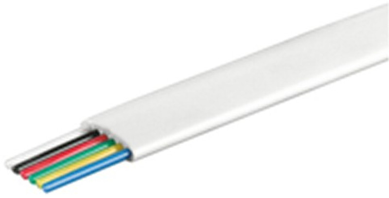 Microconnect MPK100-6CCAW 100м Белый телефонный кабель
