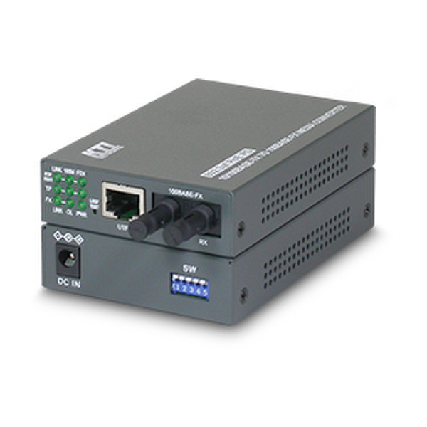 KTI Networks KC-351 100Mbit/s 1310nm Multi-Modus Grau