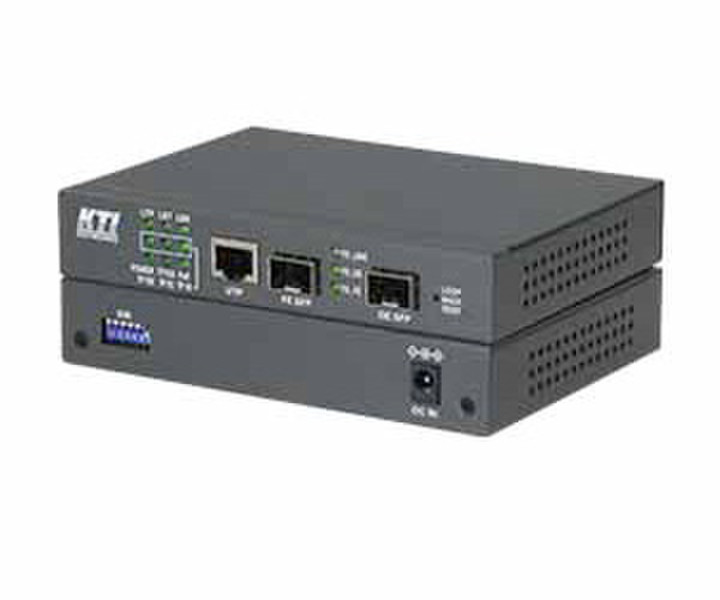 KTI Networks KGC-320-HP 1000Mbit/s 1310nm Einzelmodus Grau