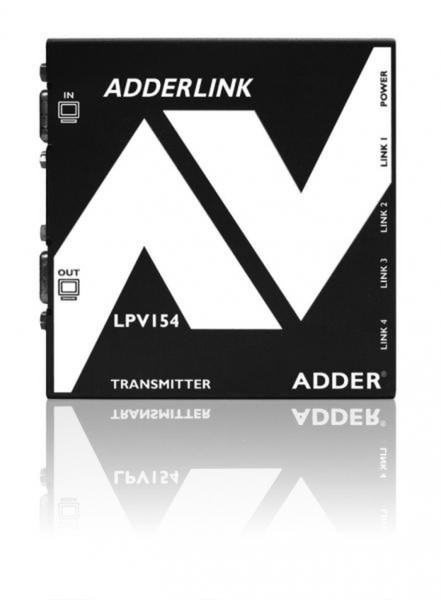 ADDER LPV154T AV transmitter Black AV extender