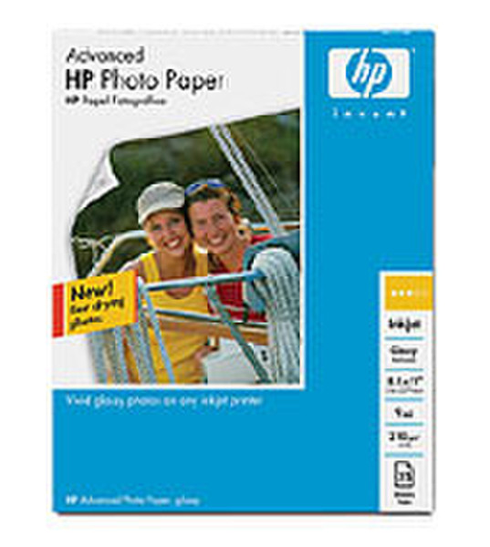 HP Advanced Glossy Photo Paper-25 sht/A4/210 x 297 mm printing paper