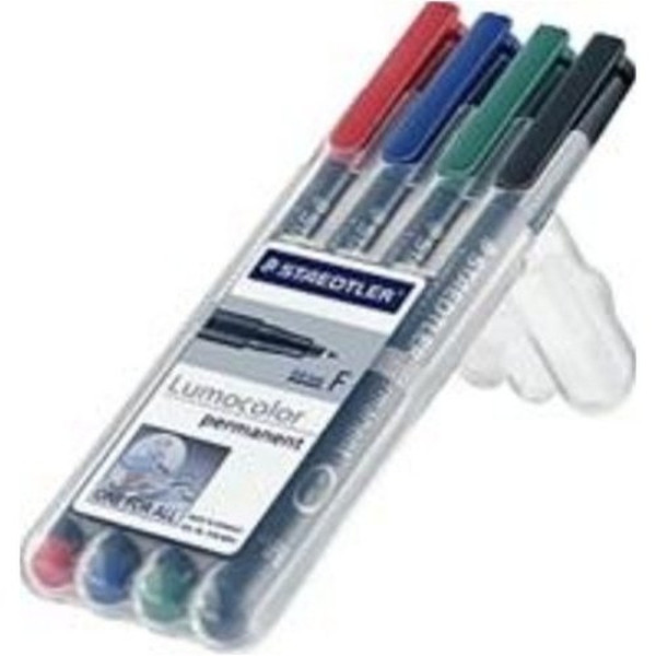 Staedtler Lumocolor permanent universal pen box перманентная маркер