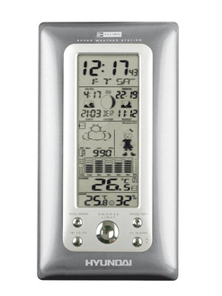 Hyundai WSC 1908GGR Grey,Silver weather station