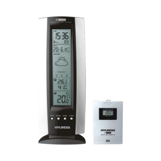 Hyundai WS 1850 Black,Silver weather station
