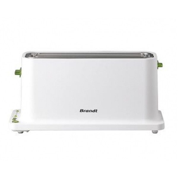 Brandt GP 1409V 1slice(s) 800W Grün, Weiß Toaster