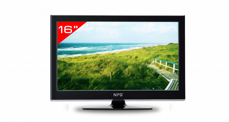 NPG NL-1666S 15.6Zoll HD Schwarz LED-Fernseher