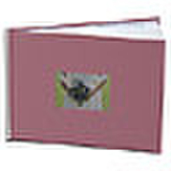 HP Photo Book 8.5 x 11 in (Mauve/Stone) output stacker