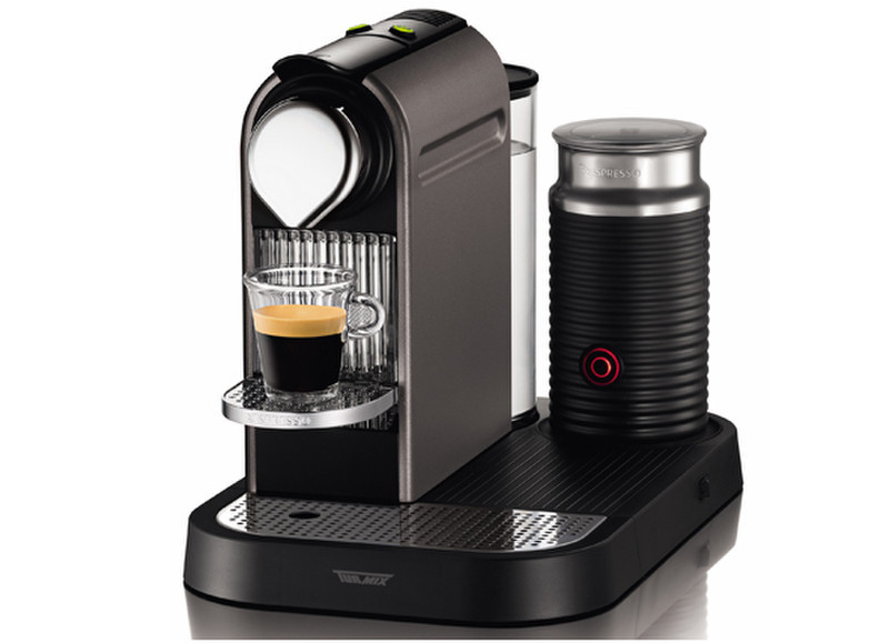 Turmix TX 270 CitiZ & Milk Pod coffee machine 1L Titanium