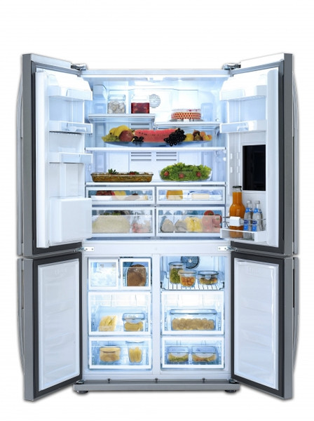 Beko GNE 134630 X freestanding 535L A++ Stainless steel side-by-side refrigerator