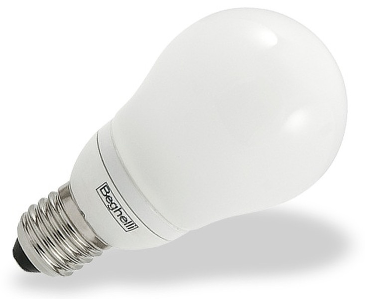 Beghelli 7W E27 7W E27 A Warm white fluorescent bulb