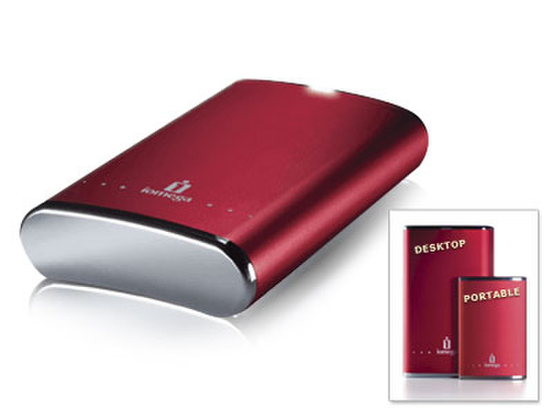Iomega 1TB USB 2.0 2.0 1000GB Red external hard drive