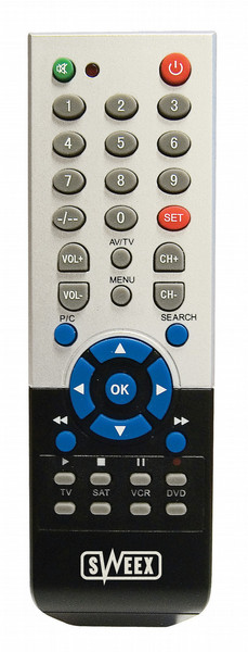 Sweex Universal remote Control 4-in-1 пульт дистанционного управления
